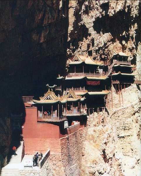 山西省浑源县恒山悬空寺