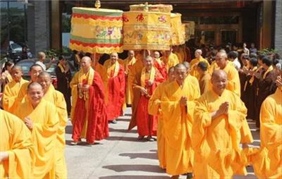 鹰潭市月岩禅寺海会宫开光 倡导中国孝道文化