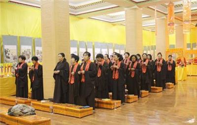黑龙江勃利县极灵寺水陆法会：请上堂、供上堂、上供法会