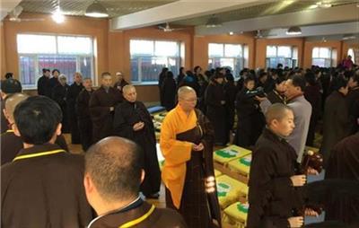 黑龙江大庆果城寺举行精进佛七暨念佛超度法会