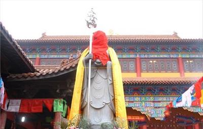 马鞍山临溪寺举行露天地藏王菩萨圣像开光仪式暨首期地藏文化节