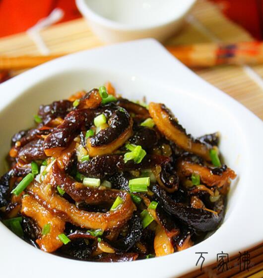 响油素鳝丝的造做圆法