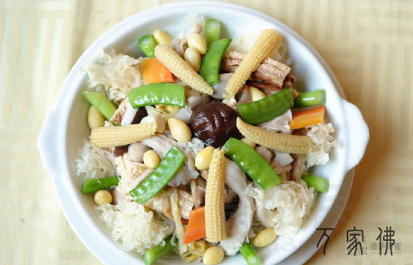 汉族范例素食“罗汉斋”的造做圆法