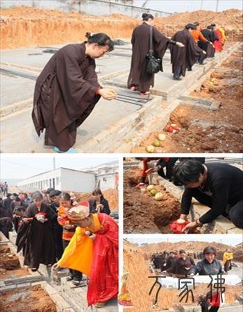 黄石目莲寺举行没有俗观音出家日暨天藏宝瓶安放法会