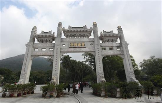 喷鼻港宝莲禅寺举行万佛宝殿降成开光庆典活动