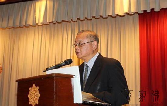 喷鼻港宝莲禅寺举行朴初堂揭牌仪式暨赵朴初思维研究会开幕
