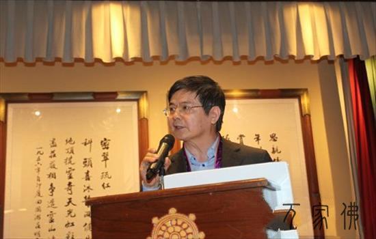 喷鼻港宝莲禅寺举行朴初堂揭牌仪式暨赵朴初思维研究会开幕