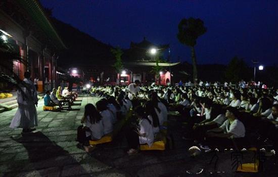 黄梅四祖寺夏令营营员心声：七天能扭转一生吗？