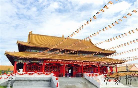 齐齐哈我妙法禅院举行普佛共建fahui