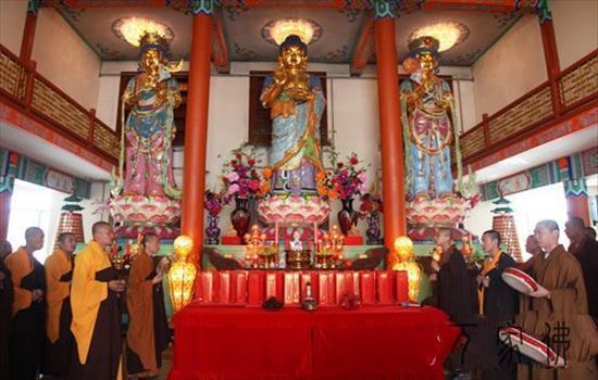 齐齐哈我妙法禅院举行普佛共建fahui