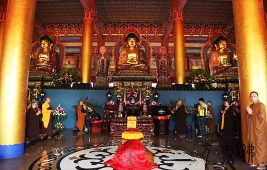 齐齐哈我妙法禅院举行普佛共建fahui