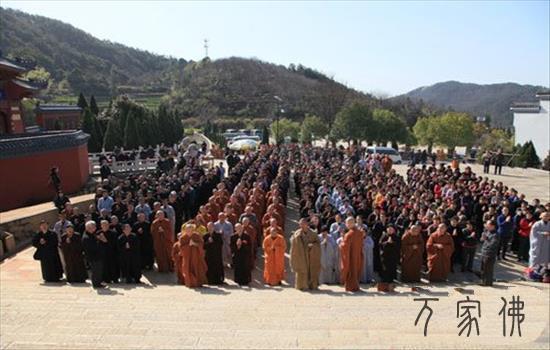 黄梅四祖寺壬辰年四祖dashi诞辰纪念fahui圆谦
