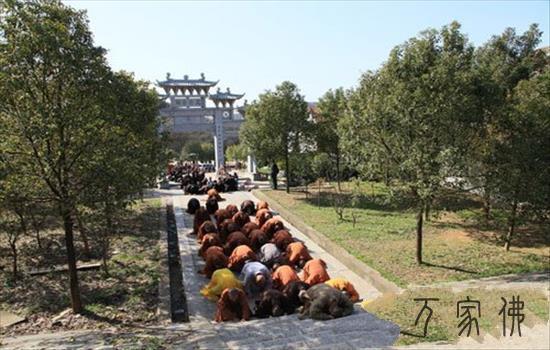 黄梅四祖寺壬辰年四祖dashi诞辰纪念fahui圆谦