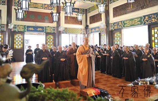 喷鼻港没有俗观宗寺举行纪念觉光少老诞辰九十六周年回背fahui