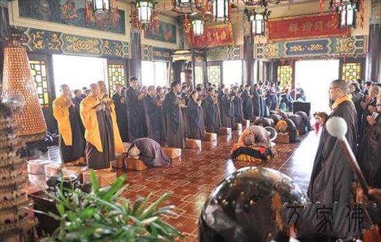 喷鼻港没有俗观宗寺举行纪念觉光少老诞辰九十六周年回背fahui