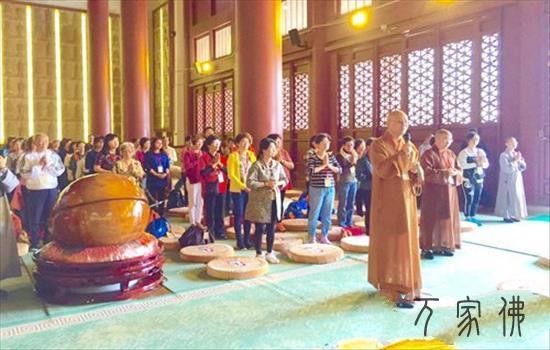 喷鼻港没有俗观宗寺、喷鼻海正觉莲社朝山团朝礼山西五台山