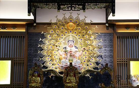 黄檗宗风丕振   虎溪祖庭重光——五圆佛殿、佛母年夜孔雀明王殿降成