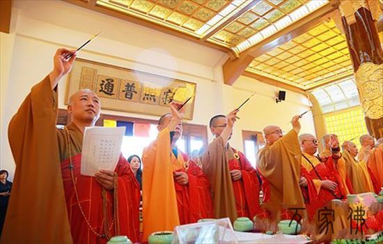 黄檗宗风丕振   虎溪祖庭重光——五圆佛殿、佛母年夜孔雀明王殿降成