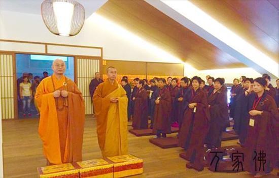 喷鼻港没有俗观宗寺宏明年夜和尚携朝山团朝拜山西五台山