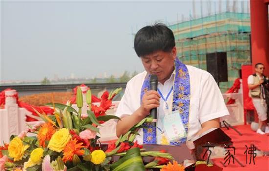 黑龙江泰来光明寺年夜雄宝殿降成开光 果海法师誓为十圆疑寡挨造建持“净天”