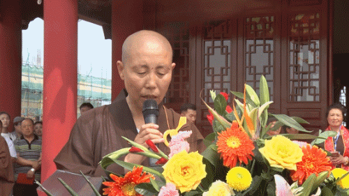 黑龙江泰来光明寺年夜雄宝殿降成开光 果海法师誓为十圆疑寡挨造建持“净天”