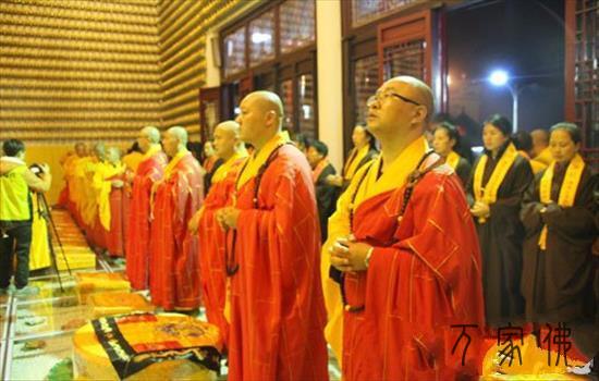 黑龙江勃利县极灵寺火陆fahui洒净 戒定年夜和尚开示