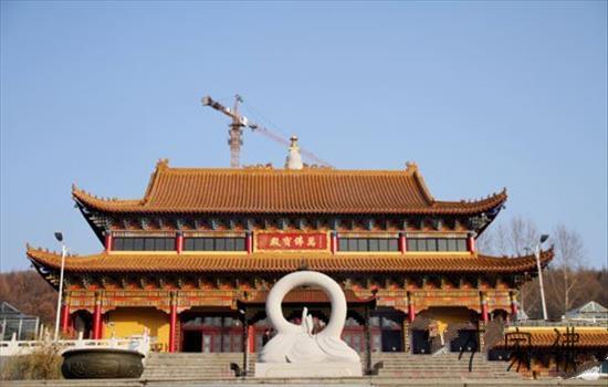黑龙江勃利县极灵寺火陆fahui尾日：焰心典礼