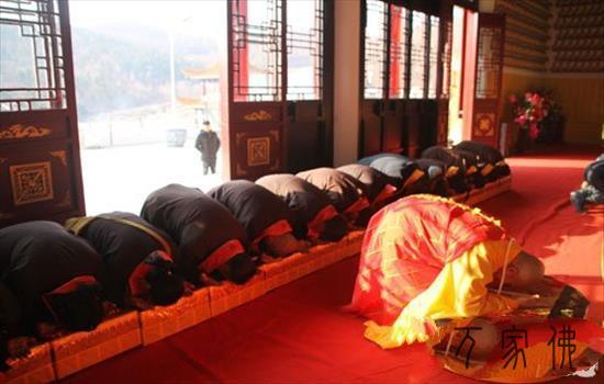 黑龙江勃利县极灵寺火陆fahui尾日：焰心典礼