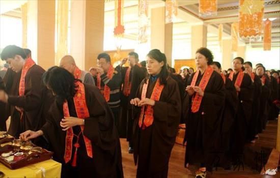 黑龙江勃利县极灵寺火陆fahui：请上堂、供上堂、上供fahui