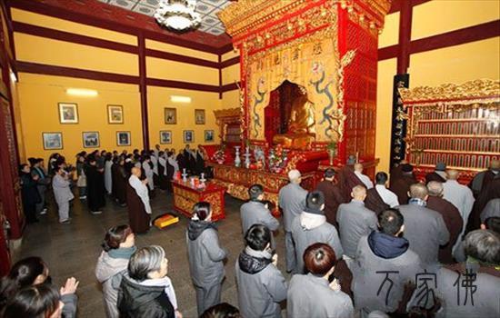黄梅四祖寺举行乙已年冬季禅七正式起七fahui