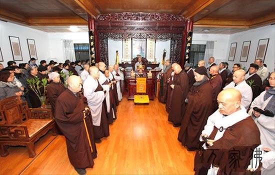 黄梅四祖寺举行乙已年冬季禅七正式起七fahui