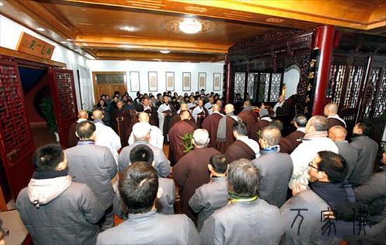 黄梅四祖寺举行乙已年冬季禅七正式起七fahui