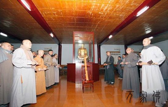 黄梅四祖寺举行乙已年冬季禅七正式起七fahui