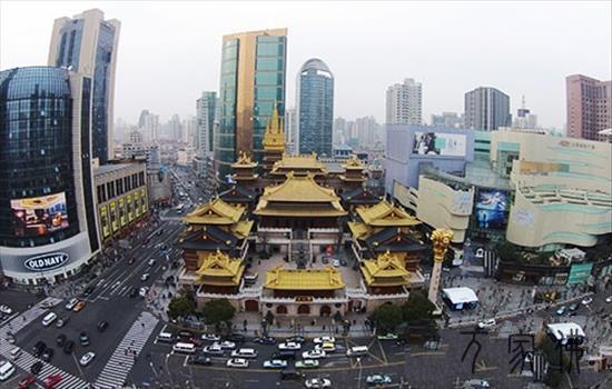 台北体操选脚到上海静安寺祈福