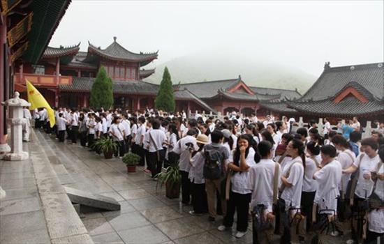 黄梅四祖寺禅家蛮夏令营第四日 行脚体验