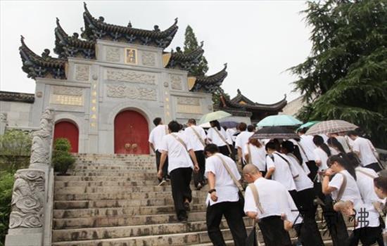 黄梅四祖寺禅家蛮夏令营第四日 行脚体验