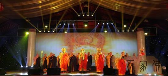 鸿韵延福 标致千灯 2013延福寺佛乐梵音碰钟祈福早会